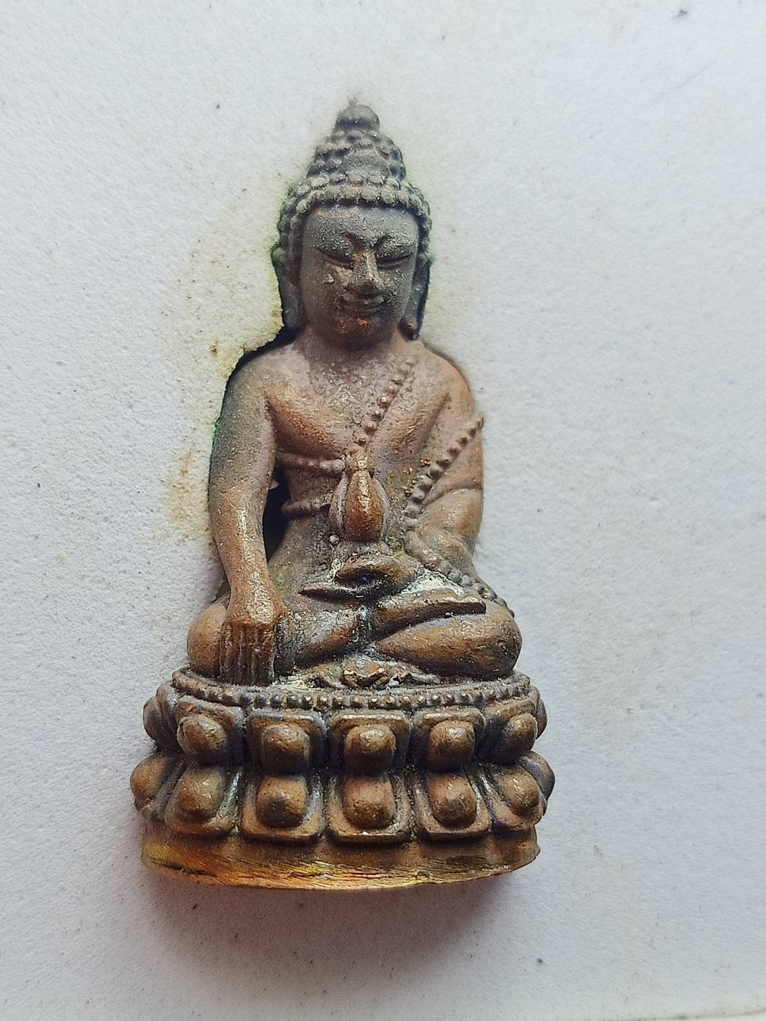 พระกริ่งสัมมาอะระหังสตังค์มาเยอะๆ รุ่นรวยทรัพย์ วัดนาคกลางวรวิหาร กรุงเทพ พร้อมกล่อง (SKU-12671)