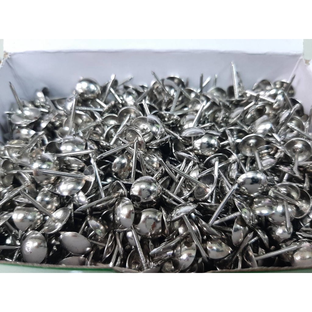 ตะปูหัวเห็ดตราผีเสื้อ 5/8" (ราคารวมแวท) ใช้สำหรับตอกยึดอเนกประสงค์ ตะปูเกลียว โบลท์หัวเห็ด สกรูหัวเห็ด {0201405801}