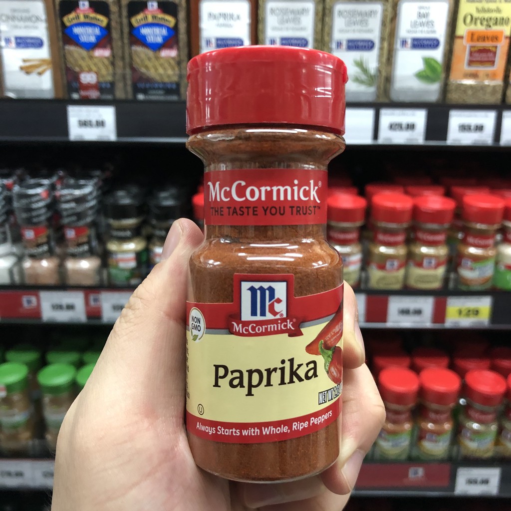 แม็คคอร์มิค ปาปริก้าป่น 60 ก. McCormick Paprika 60 g.