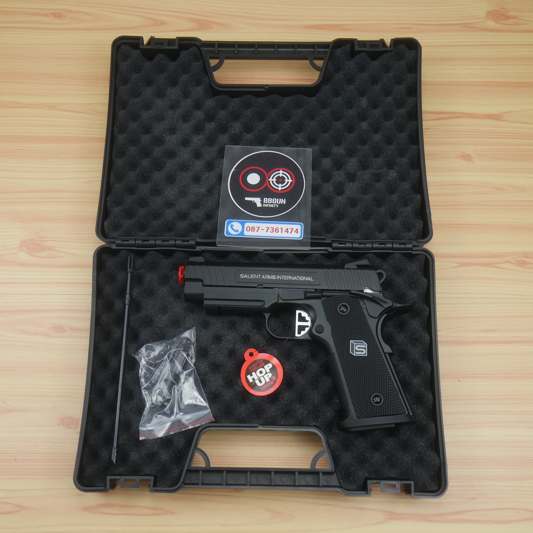 บีบีกันอัดแก๊ส Double Bell 706 - SAI 1911 Compact BB GUN