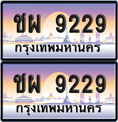 ทะเบียน 9229 ป้ายประมูล ชผ 9229 ผลรวมดี 32 เลขหาบ (6)