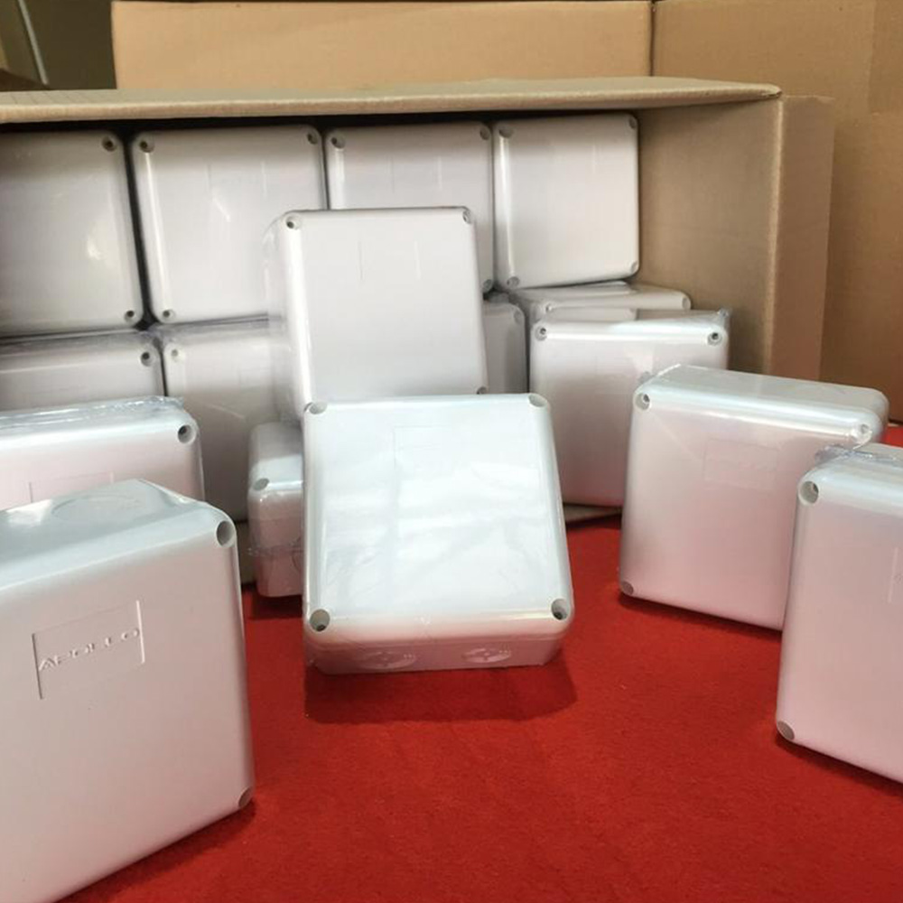 Apollo กล่องกันน้ำพลาสติกอย่างดี ขนาด4*4 ยกลัง 100 ชิ้น ABW-01