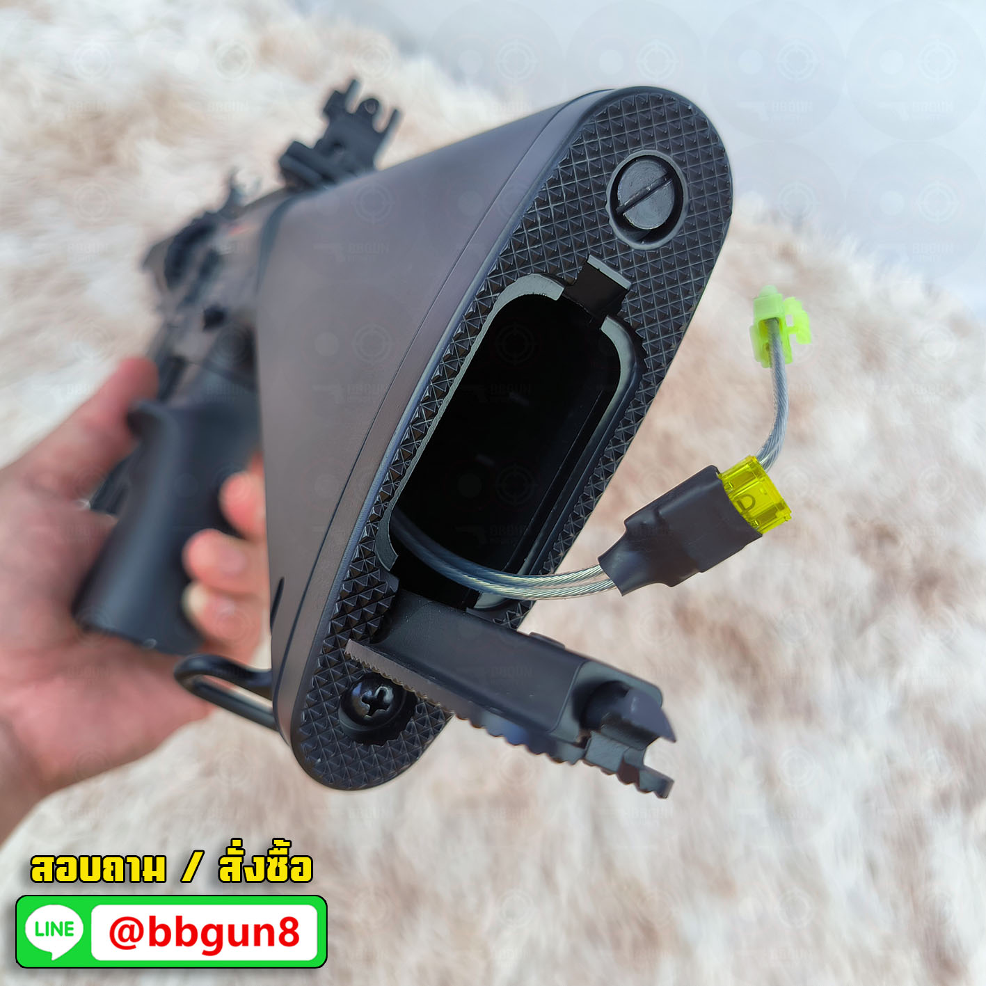 บีบีกันไฟฟ้า Golden Eagle F6625 M4 CQB Stuby Killer AEG BB GUN