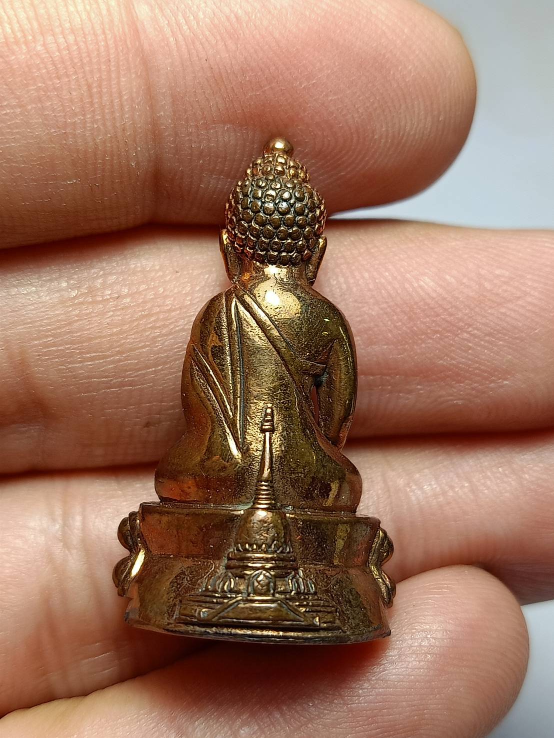 พระกริ่งทุ่งบางเขน วัดพระศรีมหาธาตุ กรุงเทพ ปี 2558 พร้อมกล่อง (SKU-11491)