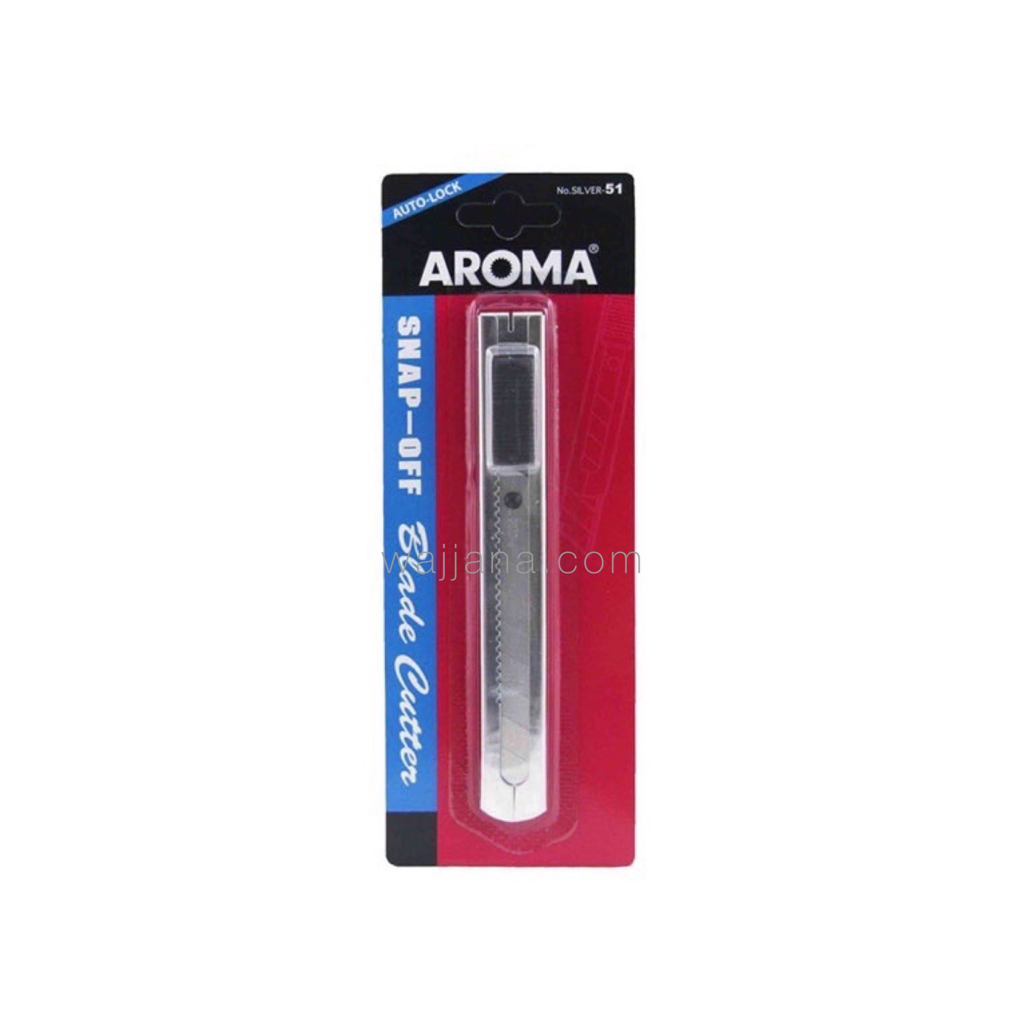 มีดคัตเตอร์อโรม่า aroma SILVER-51