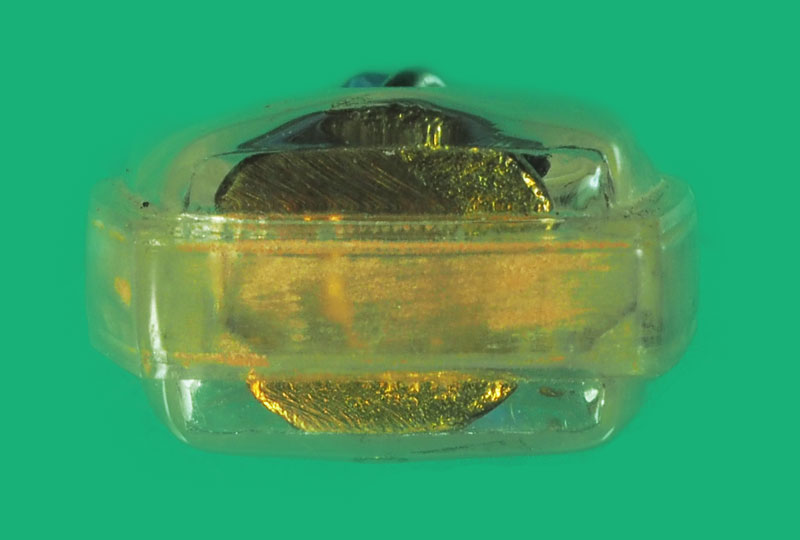 *35580 พระพิศเฆเนศ เนื้อทองเหลือง เลี่ยมพลาสติก ไม่ทราบที่และปีสร้าง 8