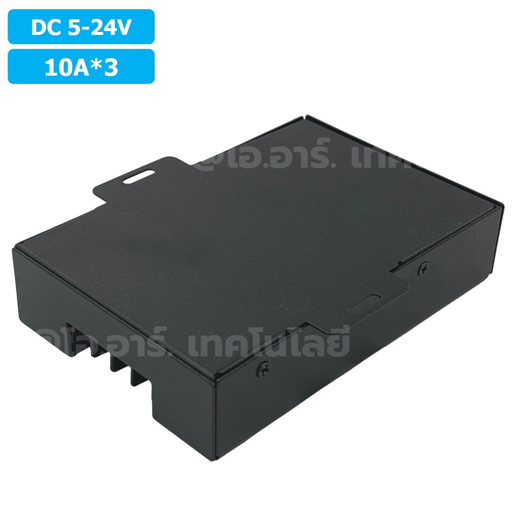 RGB AMP-310 อุปกรณ์ขยายสัญญาณ LED Repeater LED RGB Amplifier 10A*3 5-24VDC สำหรับไฟ LED Strip ตัวขยายไฟเส้น