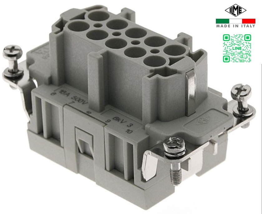 CSEF-10 CSE Series Insert, Female, Size 57.27, 10 Pin, 16A "ILME"