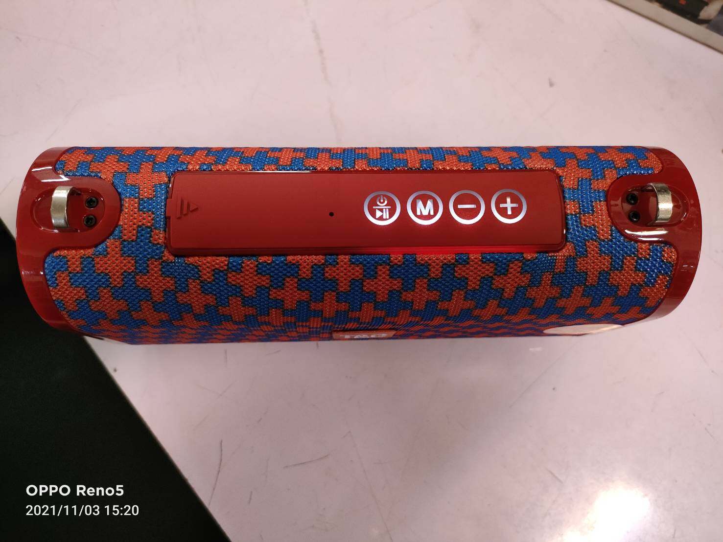 ลำโพงไร้สาย Bluetooth SPEAKER รุ่น TG-123 2 in 1 พร้อม Powerbank กันน้ำกันฝุ่น