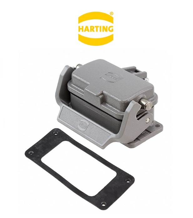 09300160318 HARTING base HAN-16B-HBM-SL-C Single lever with metal cover