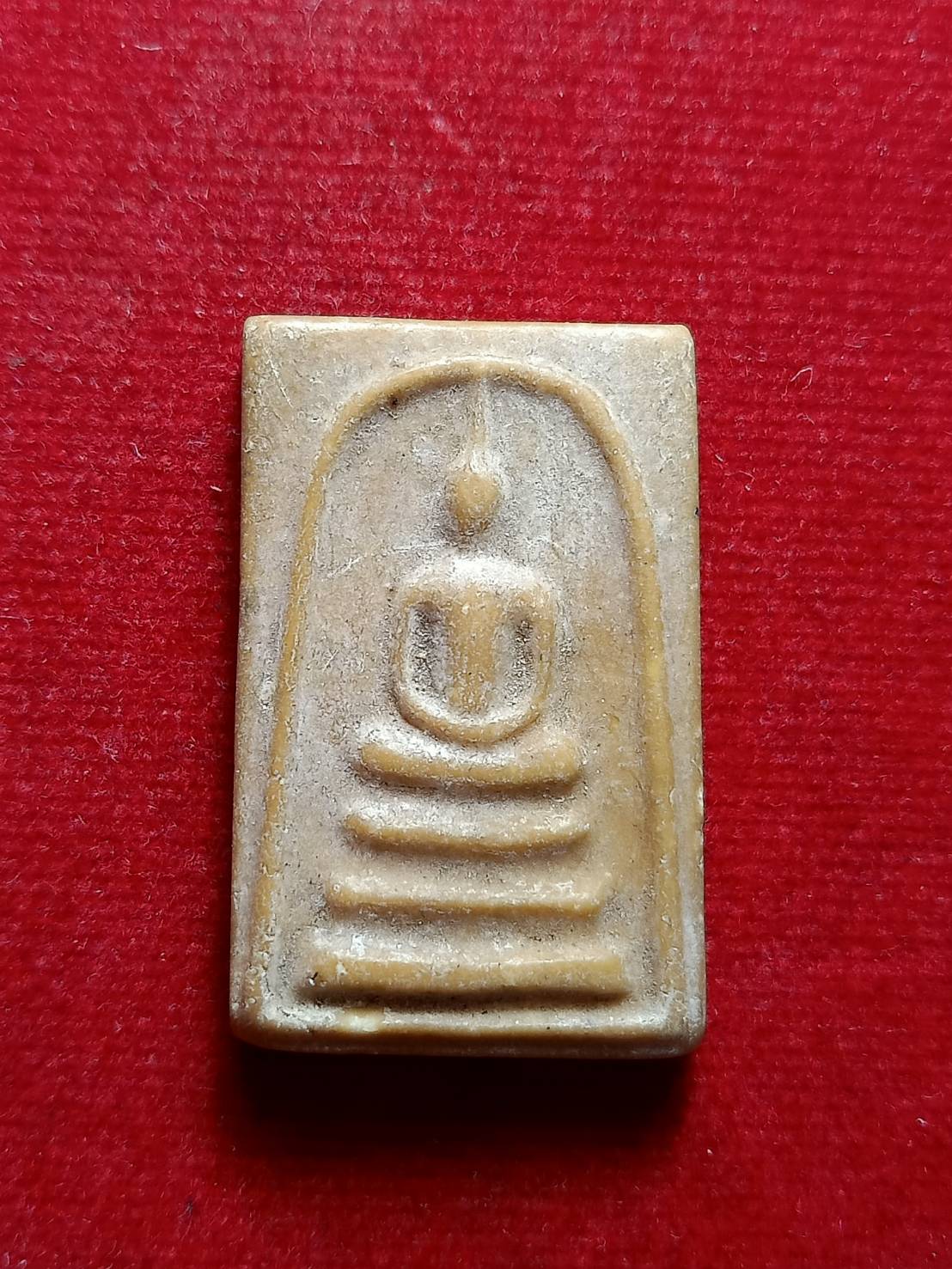 พระสมเด็จเนื้อผงน้ำมัน วัดพระพุทธบาท จ.สระบุรี ปี 2519 (SKU-09752)