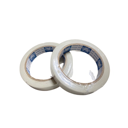 เทปกาว 2 หน้าแบบเยื่อเทป บางๆ เทปเยื่อ (ราคารวมแวท) กาวสองหน้า เทปกาว กาว กาว2หน้าอเนกประสงค์ เทปเยื่ออเนกประสงค์