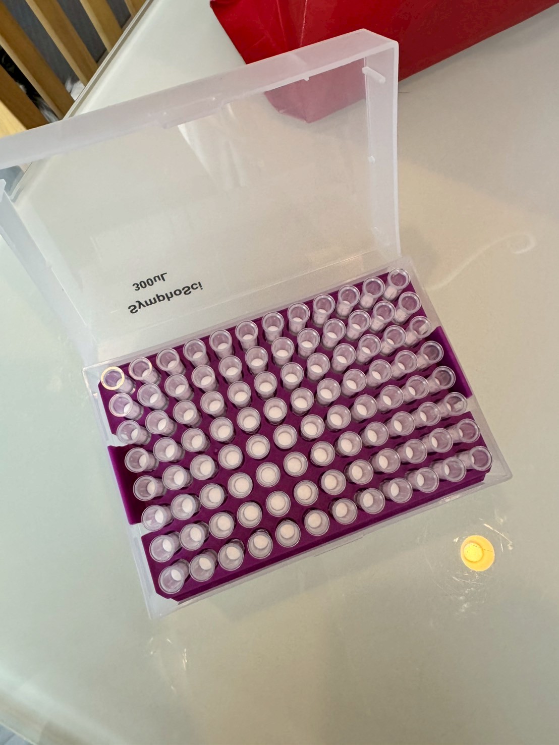 Pipette tip size 300 uL