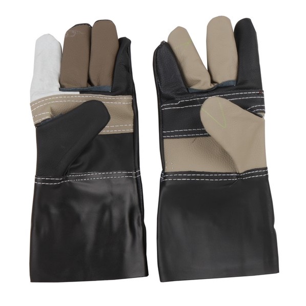 ถุงมือหนังเฟอร์นิเจอร์ รุ่นสั้น, ยาว (ราคารวมแวท) ถุงมือหนังช่างเชื่อม ถุงมือโรงงาน ถุงมืองานจับ