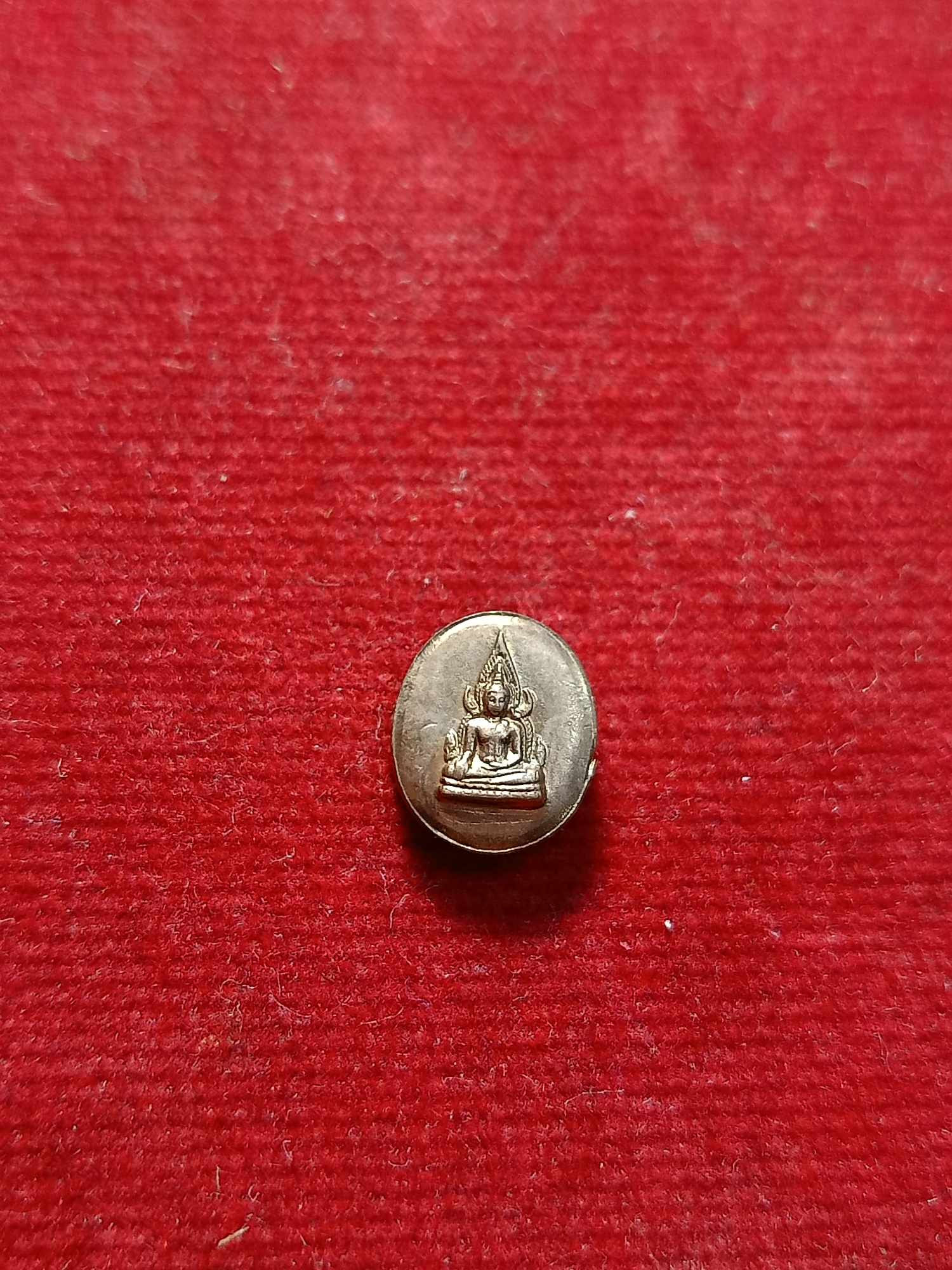 เหรียญเม็ดกระดุม สมเด็จพระนเรศวร หลังพระพุทธชินราช (SKU-03428)