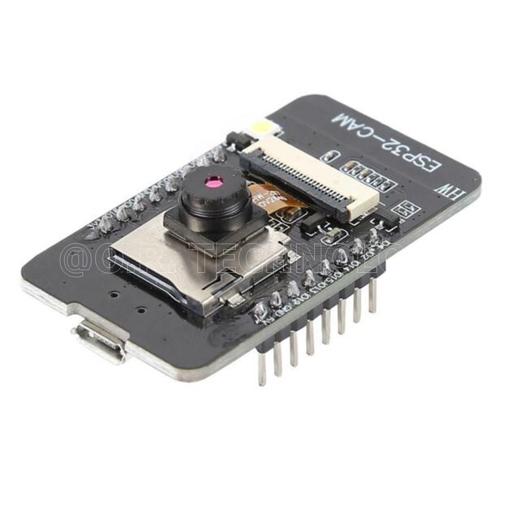 (1ชิ้น) NA571 โมดูล บอร์ดไร้สาย ESP-32 พร้อมกล้อง และช่องเสียบ Micro USB ในตัว ESP32-CAM-CH340 Development Board Test Board WiFi+ Bluetooth Module ESP32 Serial Port with OV2640 Camera