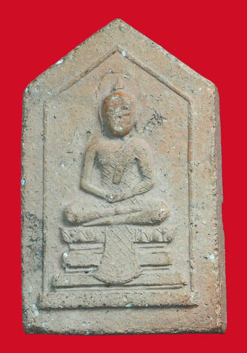 ขายแล้ว*35518 เจ้าคุณศรีสนธิ์ วัดสุทัศน์ พิมพ์พระแก้วมรกต ปี 2485 เนื้อดิน หายาก