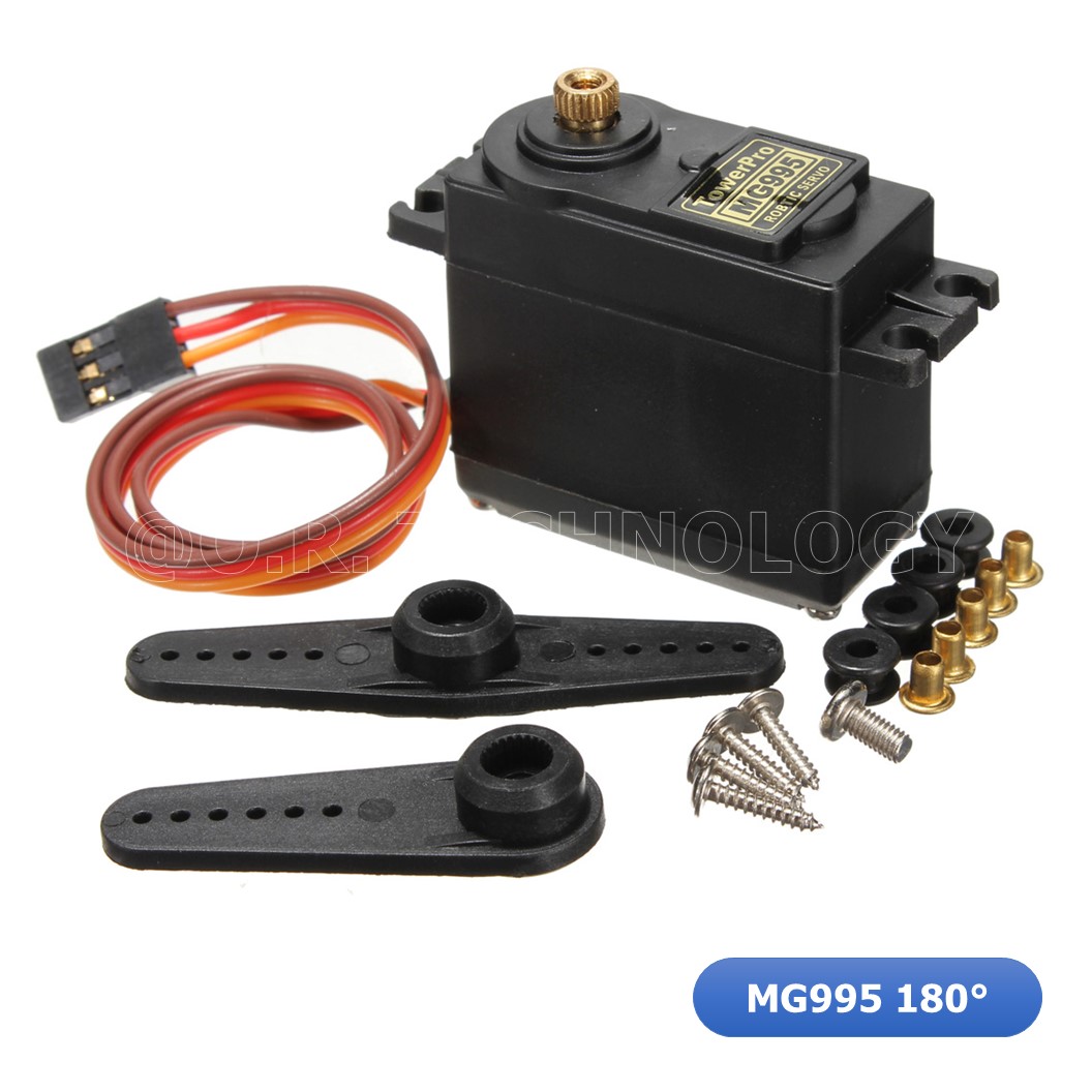(1ชิ้น) AA223 เซอร์โวมอเตอร์ Servo MG995 12KG 180 องศา normal quality