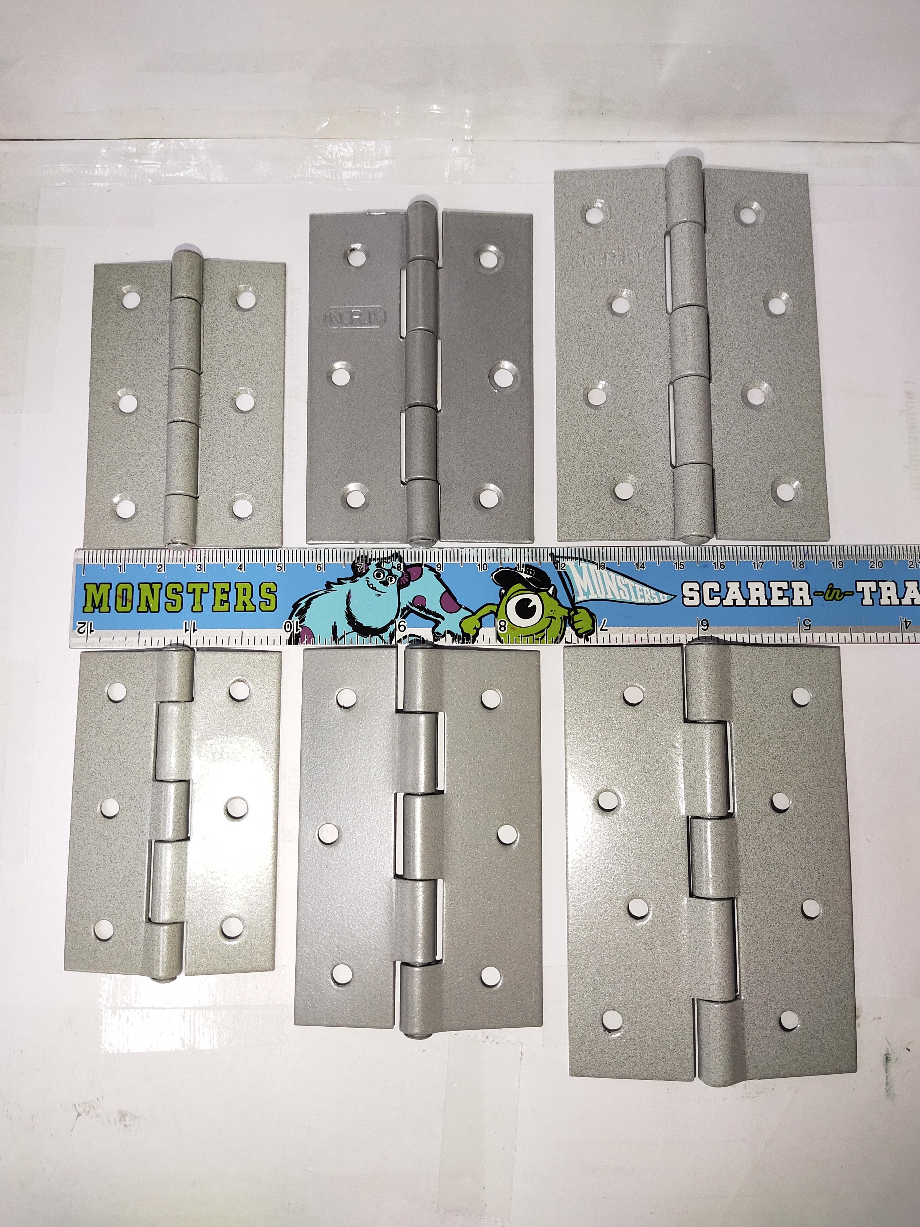 บานพับเหล็ก KPS ขนาด 1", 1.1/2", 2", 2.1/2", 3", 3.1/2", 4" บานพับแบบชุบ N.R.K 3", 3.1/2", 4" บานพับประตู (ราคารวมแวท)