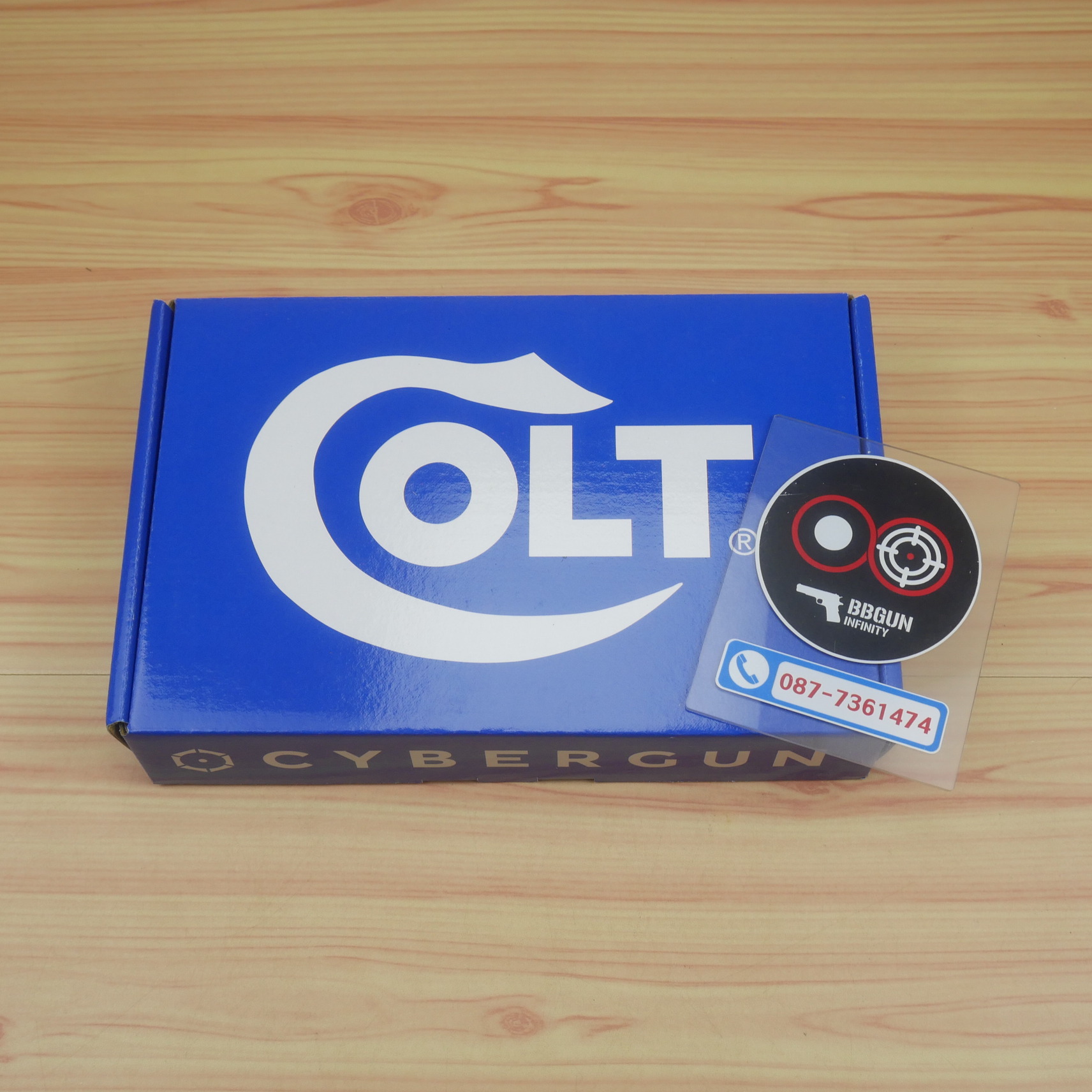 ปืนอัดลมสปริงชักยิงไต้หวัน Cybergun Colt M1911 A1 Spring Action