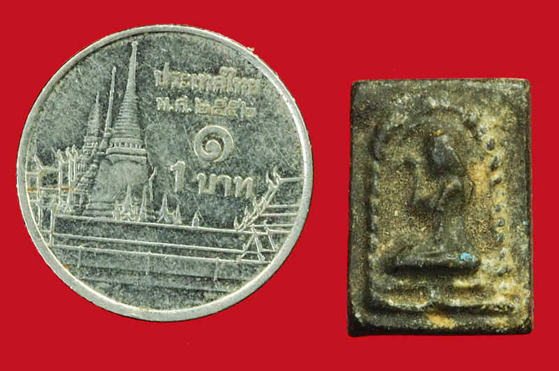 ขายแล้ว*36401 พระนางกวัก หลวงพ่อกวย วัดโฆษิตราราม ชัยนาท เนื้อผงใบลาน 27