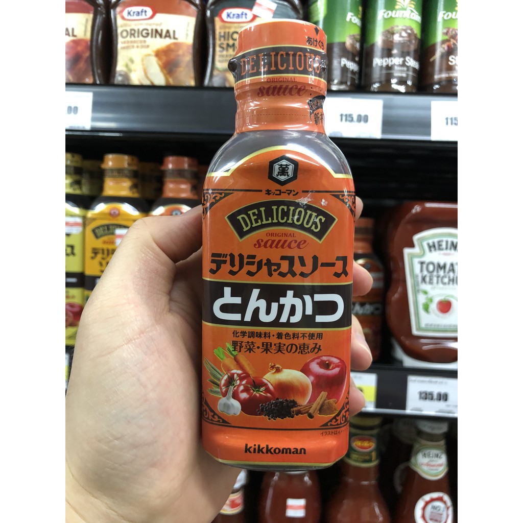 คิคโคแมน ดิลิเชียส ซอส 300 มล. Kikkoman Delicious Sauce 300 ml.