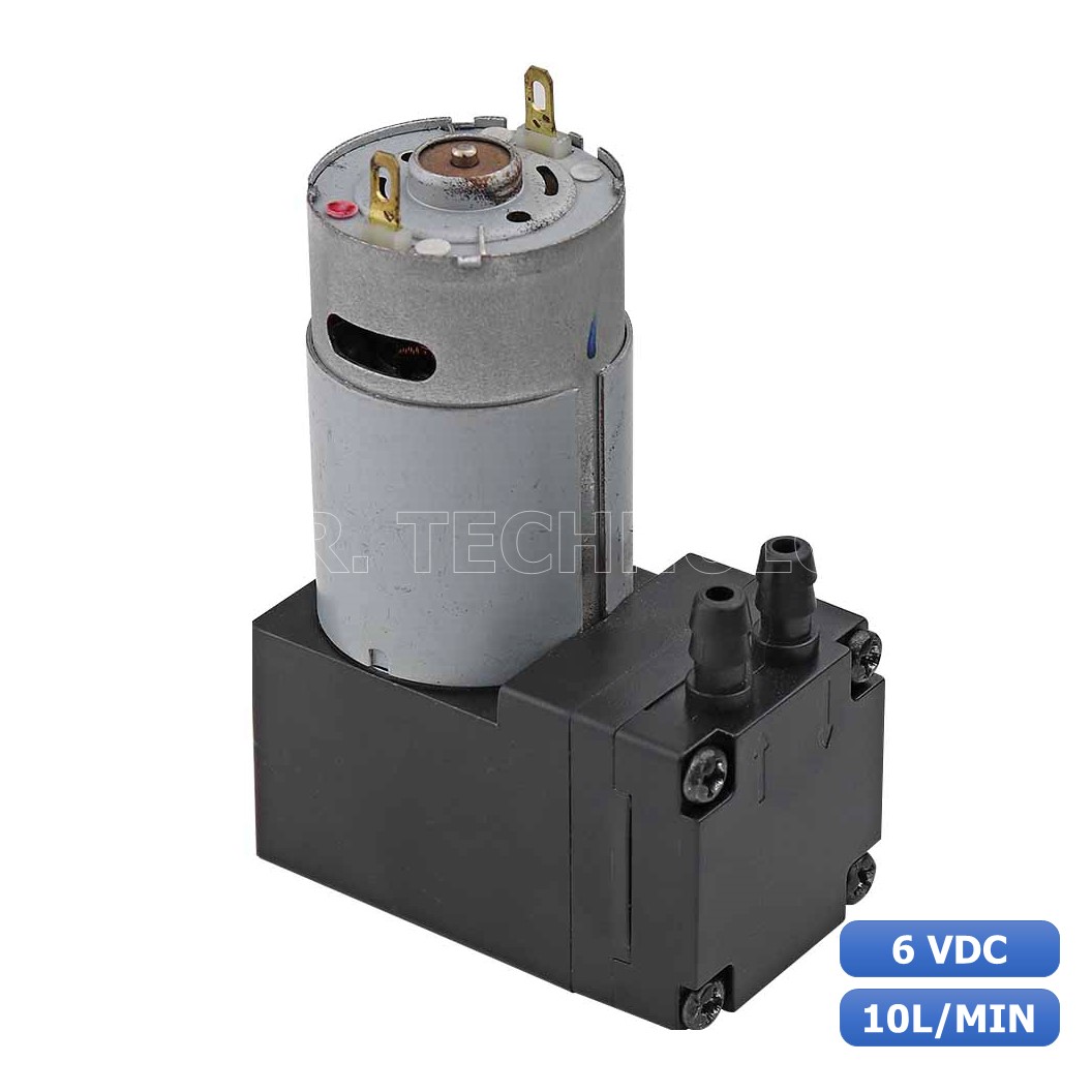 JC023 ปั๊มลม ปั๊มสูญญากาศ ขนาดเล็ก Micro Air Pump Mini Electric Vacuum Pump 50BPM-6V 10L/MIN
