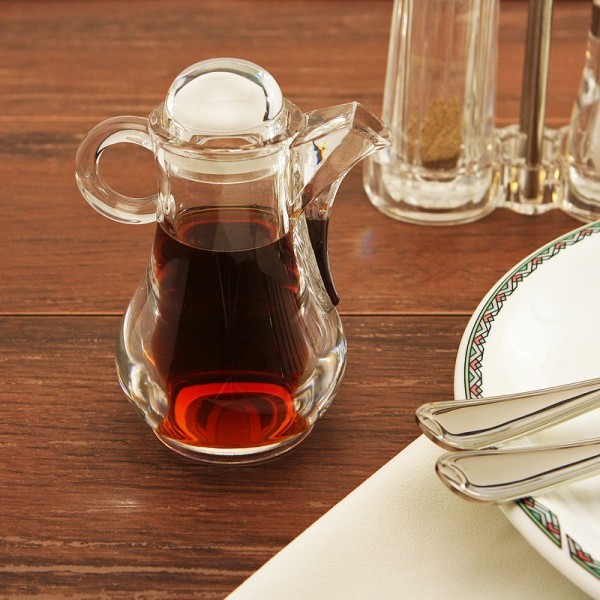 AOB ขวดใส่เครื่องปรุงรส อคิลิคใสแบบกาน้ำชาจีน