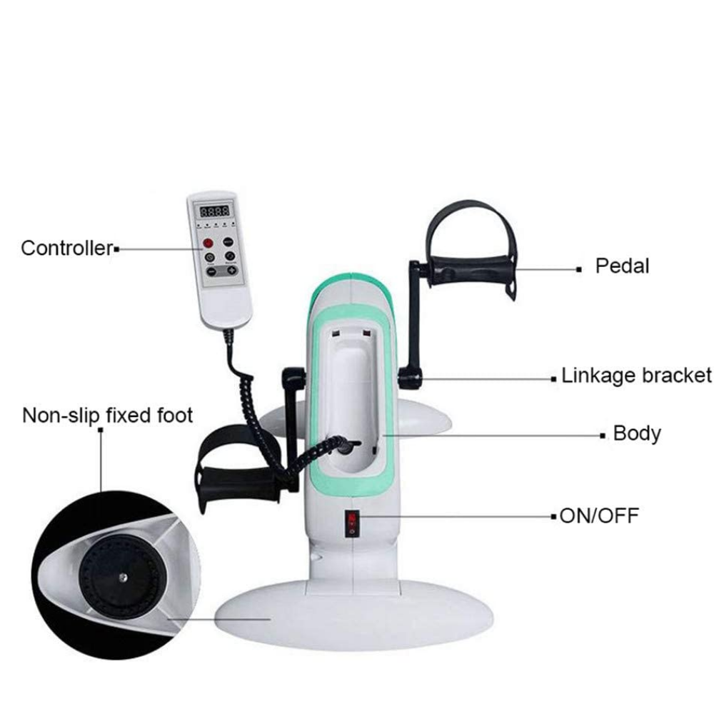 จักรยานกายภาพบำบัดปั่นเองไฟฟ้า ใช้มือ-เท้า สร้างกล้ามเนื้อ ปั่นออกกำลังกาย