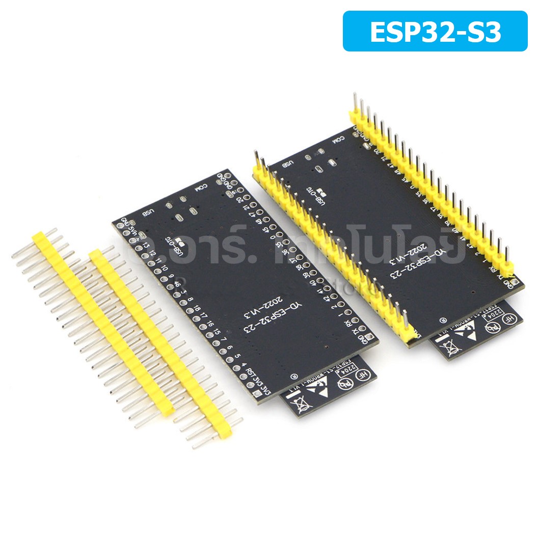 บอร์ด ESP32-S3 N16R8 Expressif ESP32-S3-DevKitC-1 WROOM-1-N16R8 แบบบัดกรี/ไม่บัดกรีขา