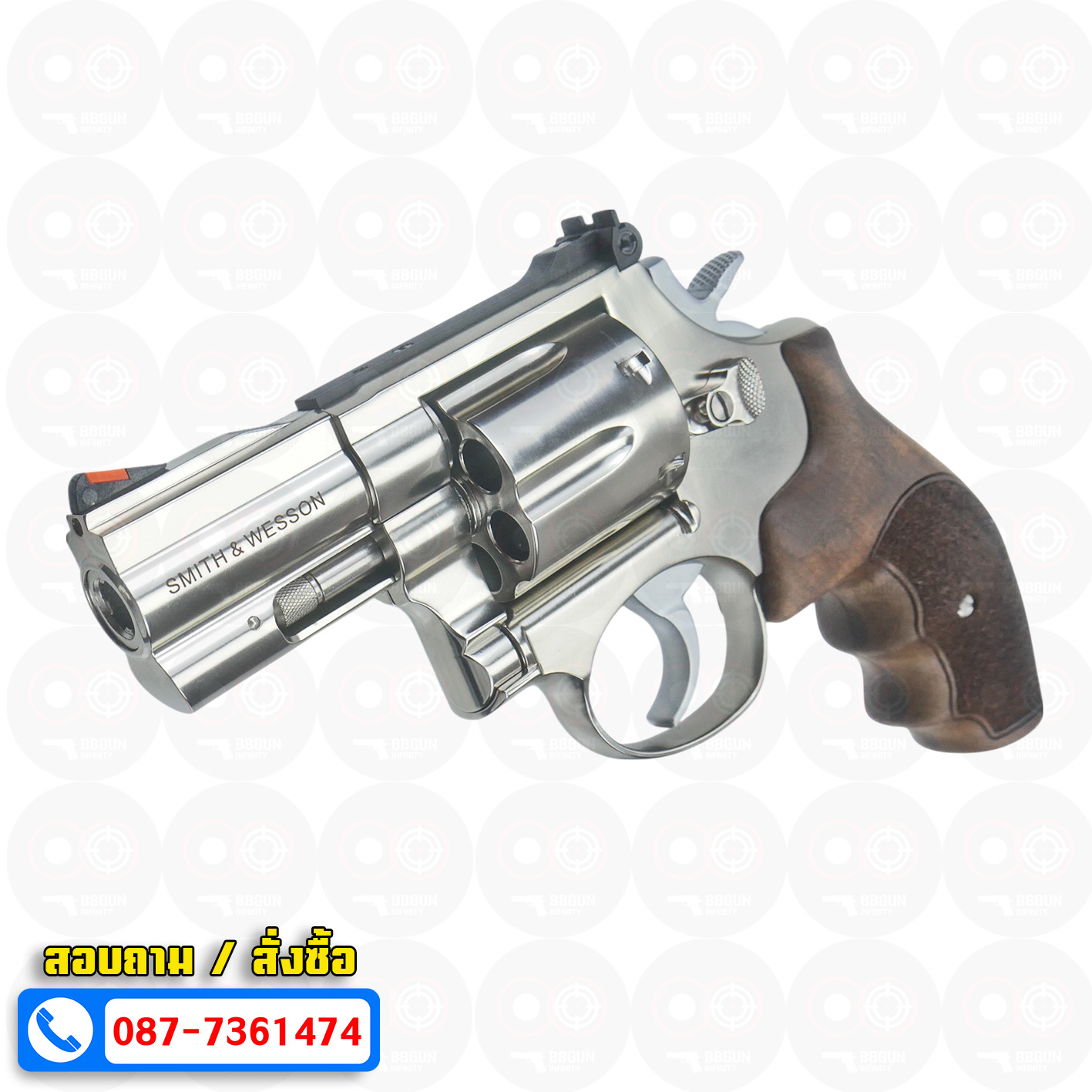 บีบีกัน ลูกโม่ 2.5 นิ้ว ARES Revolver 2.5" Model ระบบแก๊ส Co2 BB GUN