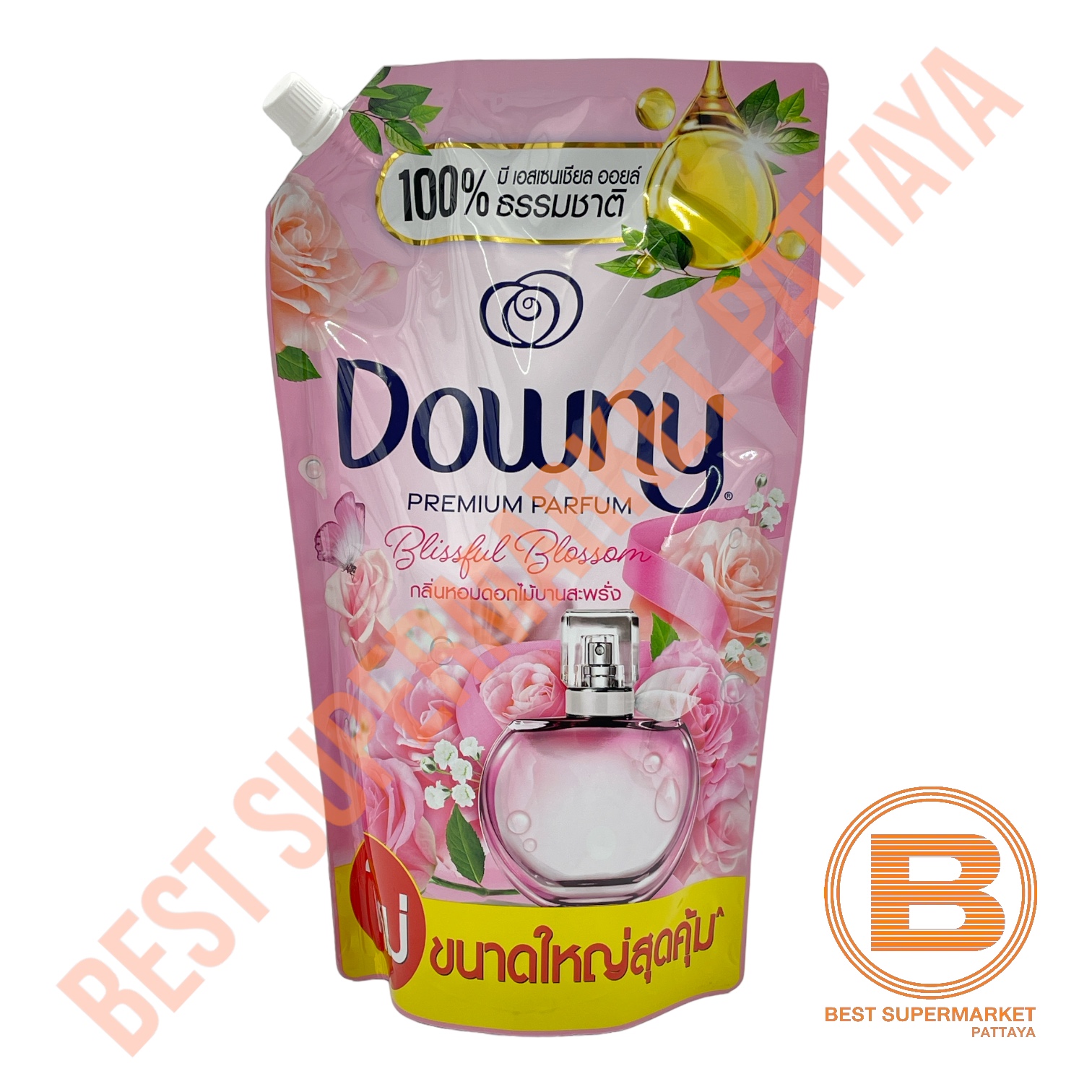 ดาวน์นี่ น้ำยาปรับผ้านุ่ม สูตรเข้มข้น 1 ลิตร Downy Concentrated Fabric Softener 1 L.