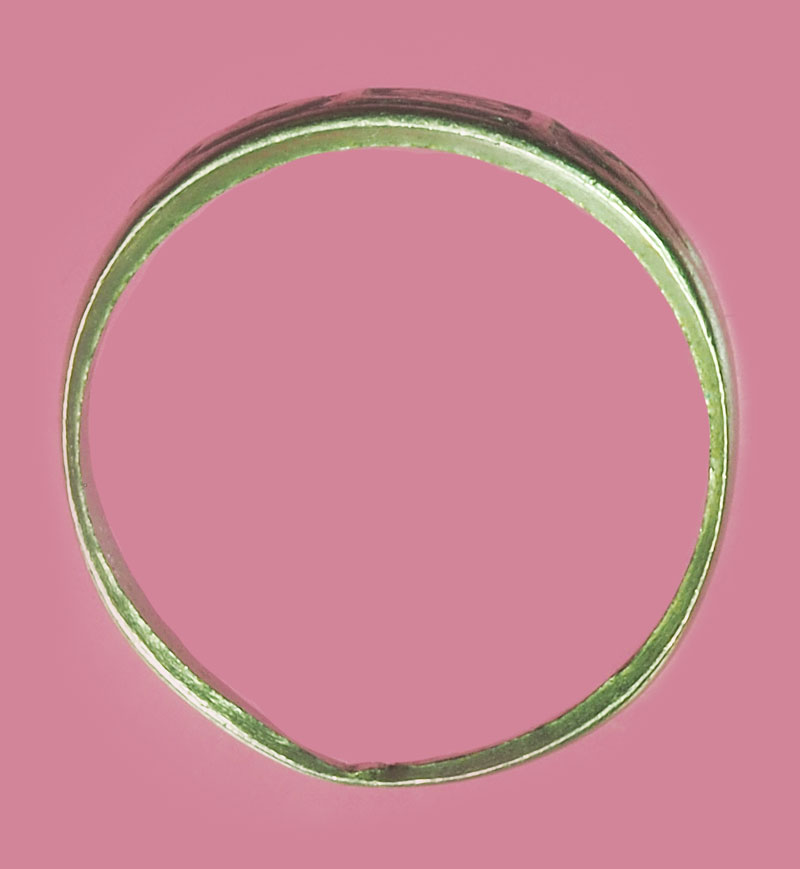 *39617 แหวนหลวงพ่อมงคลบพิตร วัดมงคลบพิตร อยุธยา เนื้ออัลปาก้า ชุบนิเกิล 12