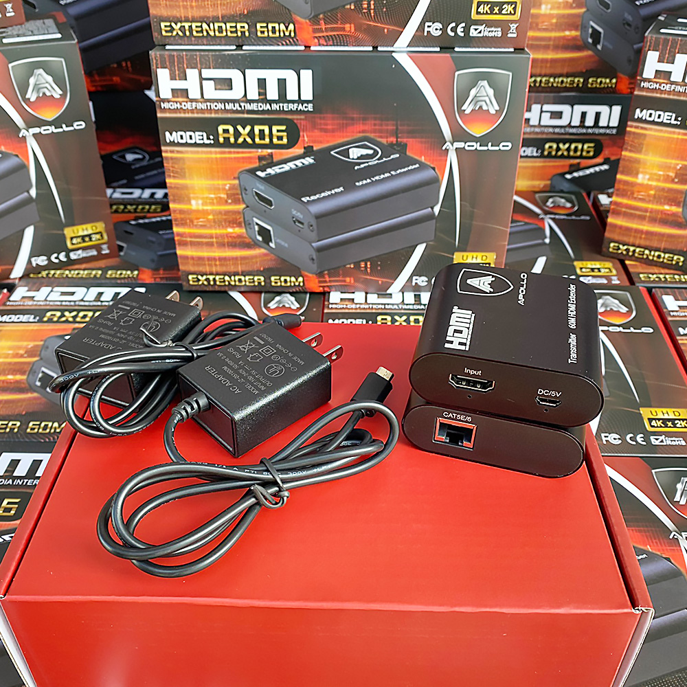 Apollo HDMI Extender รุ่น AX06 60m