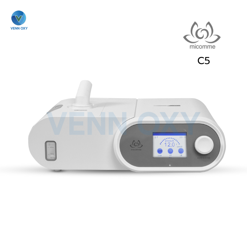 เครื่องช่วยหายใจชนิดแรงดันบวก (Auto CPAP) ยี่ห้อ Micomme รุ่น C5