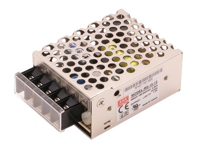 RS-25-24 25W POWER SUPPLY 24VDC 1.1A "MEANWELL"