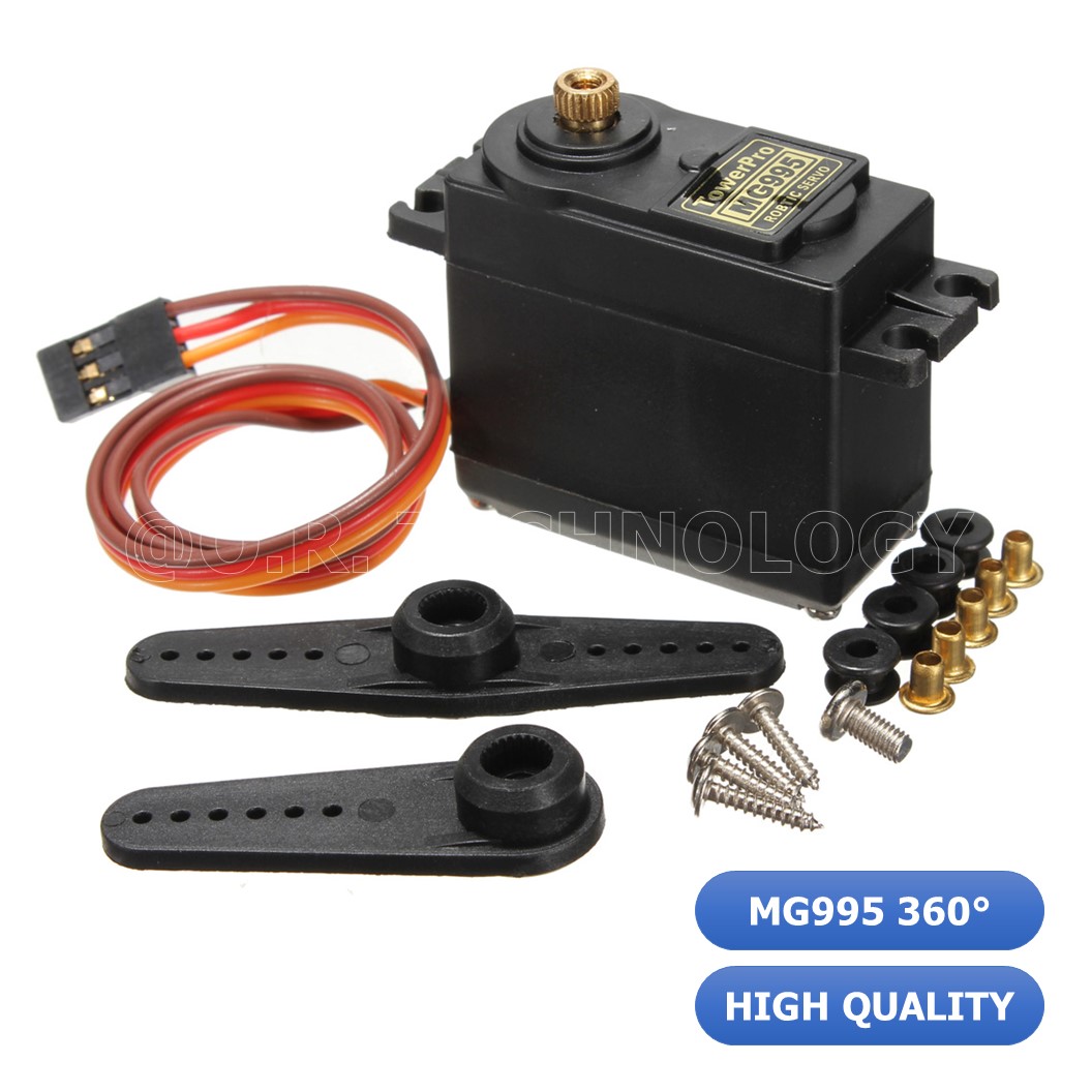 (1ชิ้น) AA228 เซอร์โวมอเตอร์ คุณภาพสูง Servo MG995 12KG 360 องศา high quality