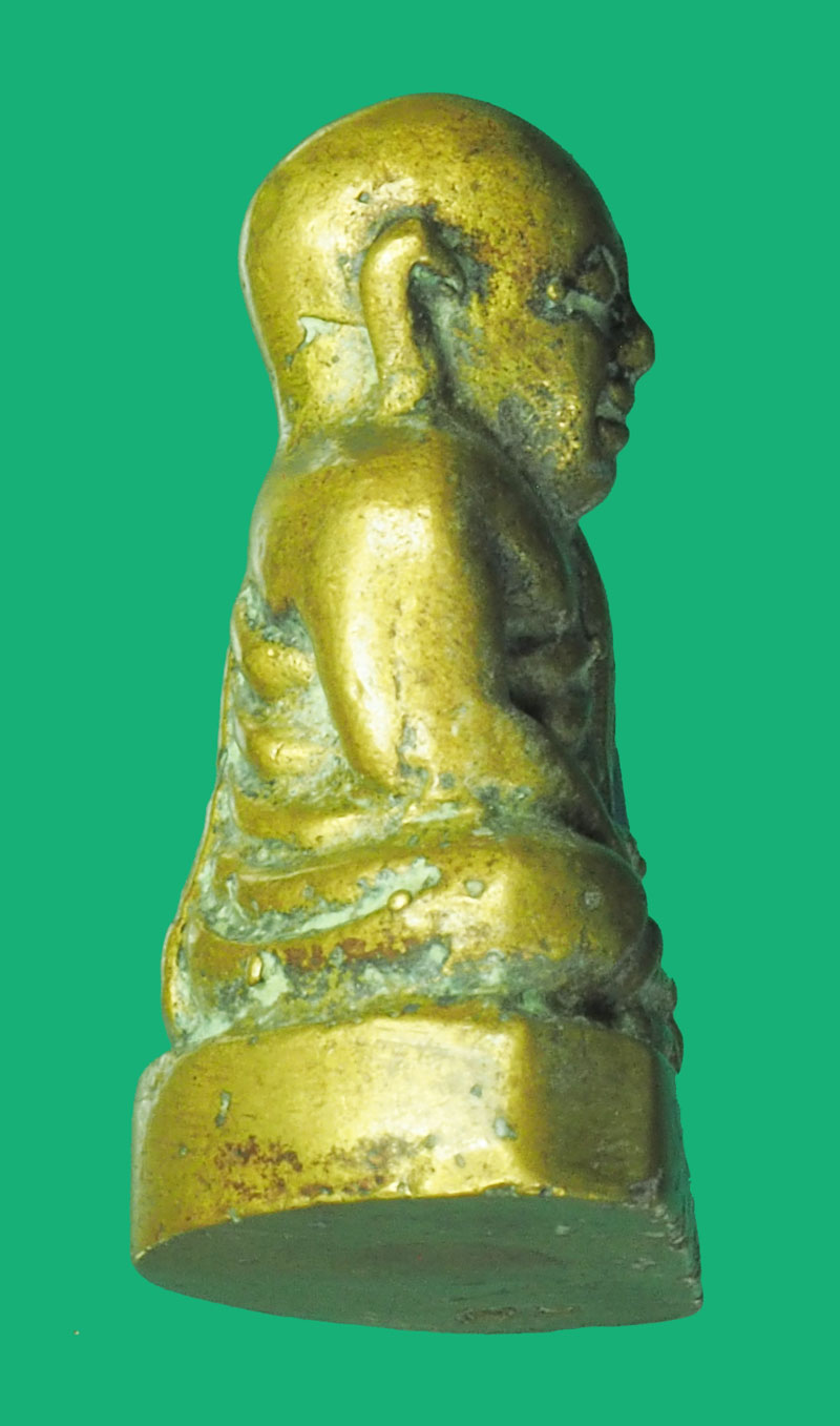 *39385 พระกริ่งหลวงพ่อเงิน วัดท่าบัวทอง พิจิตร ปี 2515 เนื้อทองเหลือง(กริ่งดังหน่วงดี) 53