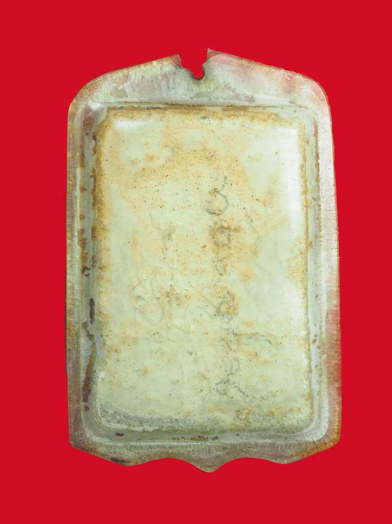 *31811 พระพุทธพนมมือ เนื้อผง เลี่ยมพลาสติกเก่า ไม่ทราบที่ 3