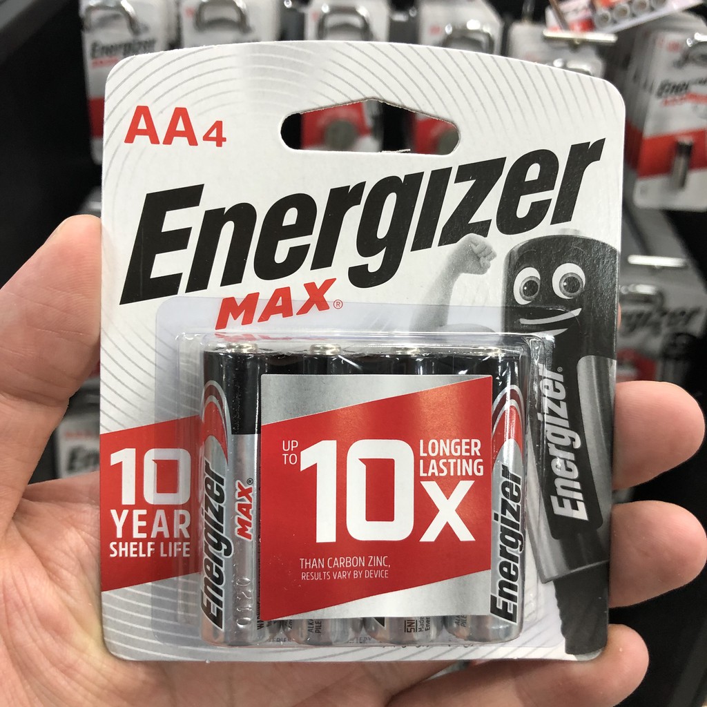 เอเนอไจเซอร์ ถ่านอัลคาไลน์ แพ็ค 4 Energizer Battery Pack 4