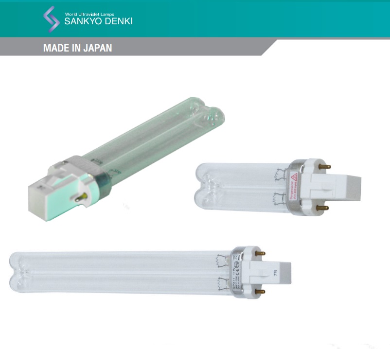 "SANKYO DENKI" GPX9 หลอดยูวีฆ่าเชื้อโรค (ชนิดพิเศษหลอดตะเกียบ)