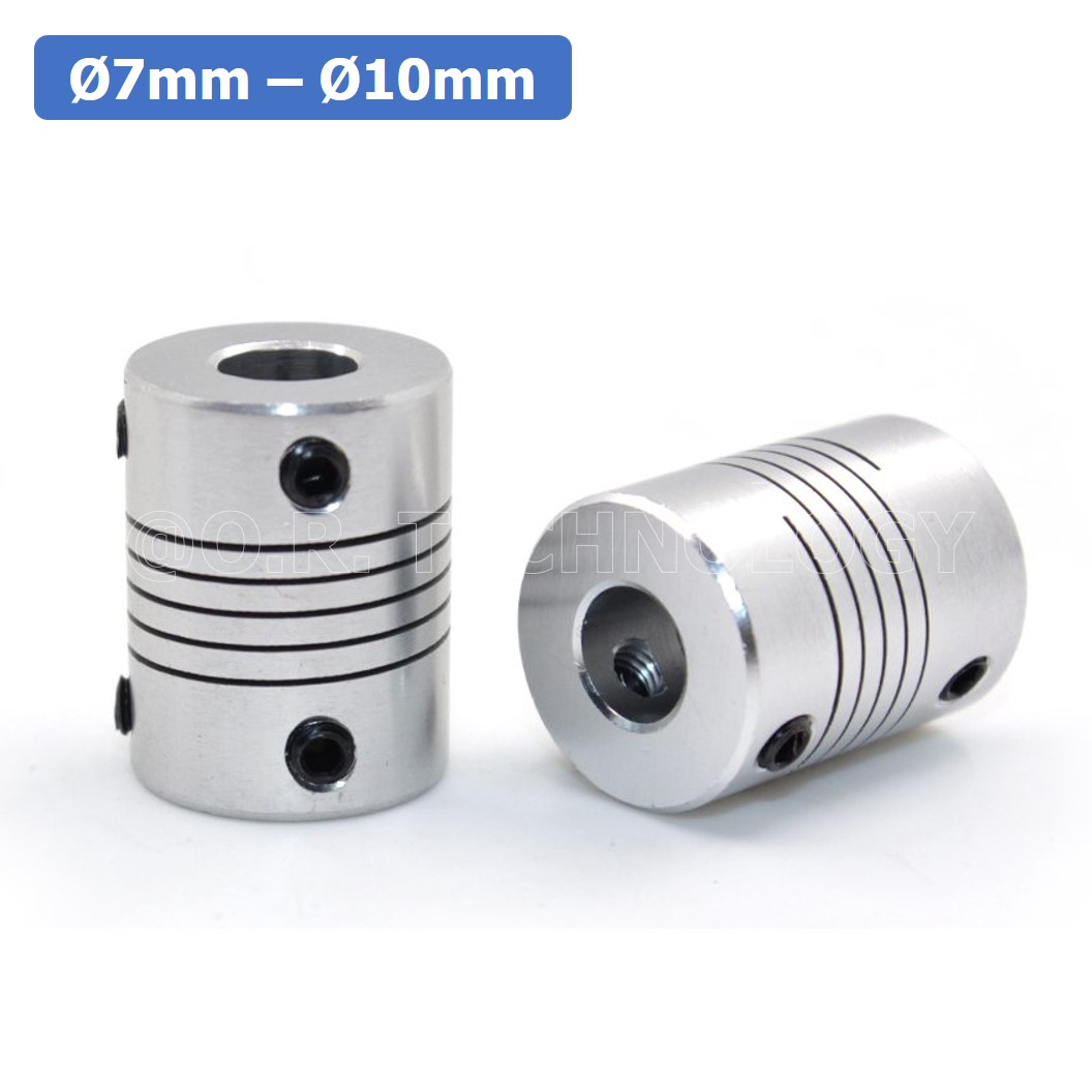(1ชิ้น) KR459 7-10 คัปปลิ้ง ข้อต่อเพลามอเตอร์ คัปปิ้ง มอเตอร์ ข้อต่อแกนมอเตอร์ Elastic Coupling ขนาดรูเพลา 7mm-10mm