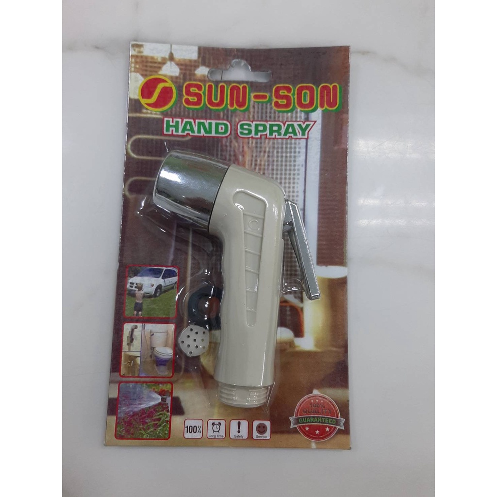 หัวฉีดชำระ SUN-SON (ราคารวมแวท) เครื่องพ่นในห้องสุขา ที่ฉีดชำระล้าง