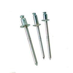 ตะปูยิงรีเวท Rivet ตราคนป่าหมุดย้ำ (ราคารวมแวท) อุปกรณ์เครื่องมือช่าง ผลิตจากอลูมิเนียมที่มีคุณภาพดี