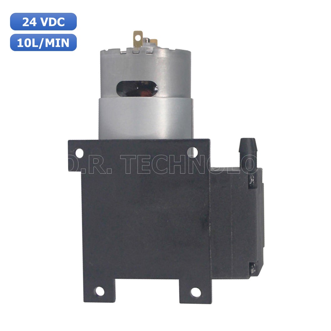 JC025 ปั๊มลม ปั๊มสูญญากาศ ขนาดเล็ก Micro Air Pump Mini Electric Vacuum Pump 50BPM-24V 10L/MIN