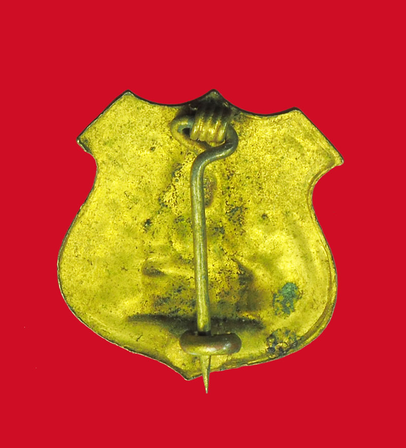 *32356 เข็มกลัดพระพุทธชินราช พิษณุโลก กระหลั่ยทอง ไม่ทราบปี 54