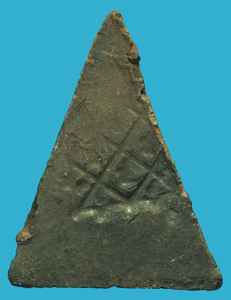 ขายแล้ว*37594 พระานางพญาเสน่ห์จันทร์ หลังยันต์ หลวงพ่อไซร์ วัดช่องลม อุตรดิตถ์ เนื้อดินผสมผง 92