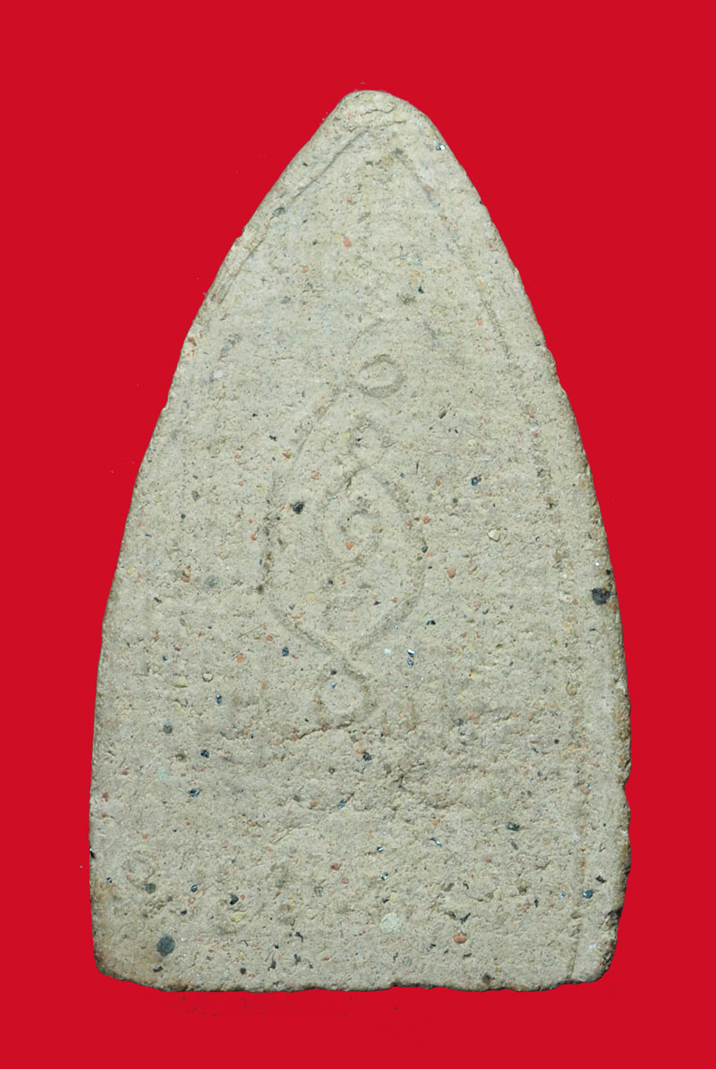 *32228 พระพุทธชินราช ซัุ้มเรือนแก้ว เนื้อผง หลังยันต์ ไม่ทราบที่และปีสร้าง 3