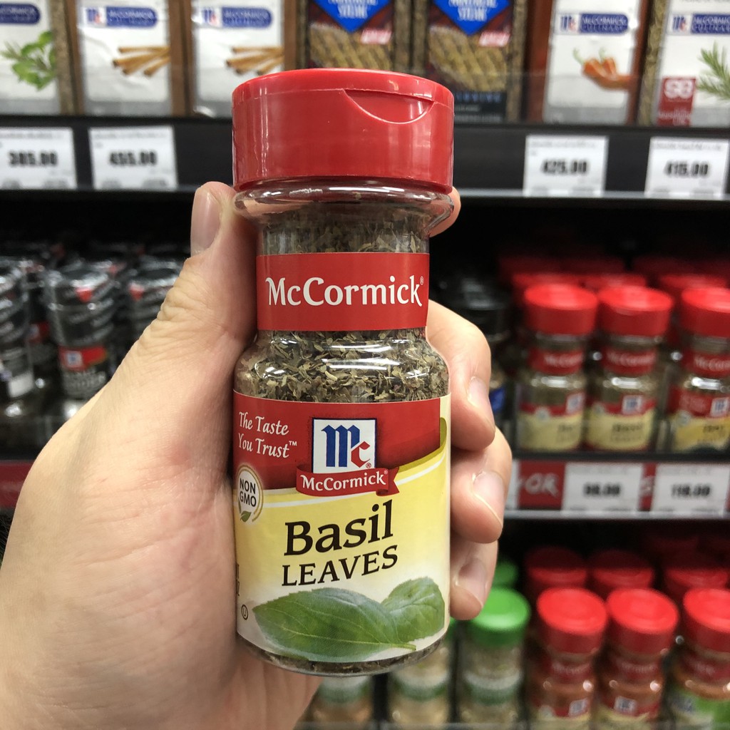 แม็คคอร์มิค เบซิล ลีฟ 17 ก. McCormick Basil Leaves 17 g.