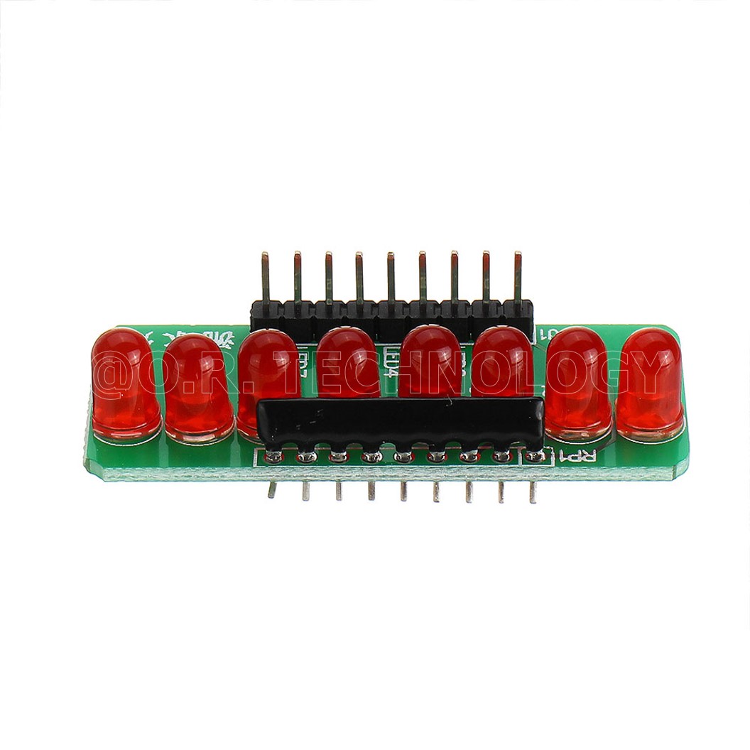 (1ชิ้น) NA103 โมดูล หลอดไฟ LED 8 ดวง 8 LED light MCU module